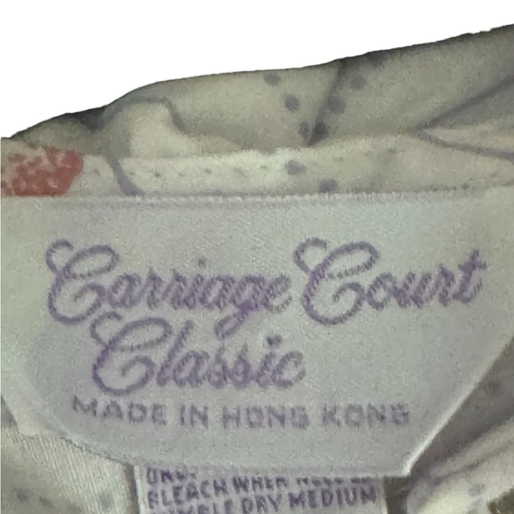 Carriage Court Classic woman's summer robe, size medium‎ (12-14)